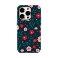 Funda De Teléfono Retro Bloom Para iPhone 17 16 15 14 13 pro Max plus Doble Capa Resistente Al Impacto Antigolpes Anti- Huellas Suave Y Antideslizante - details 0