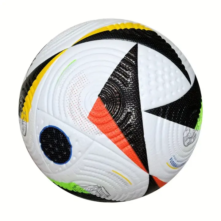 Bola De Fútbol De Tamaño 5 De Alta Calidad 2024 PU Sin Costuras Resistente Al Desgaste Para Entrenamiento Y Partidos De Liga Outdoor - 1