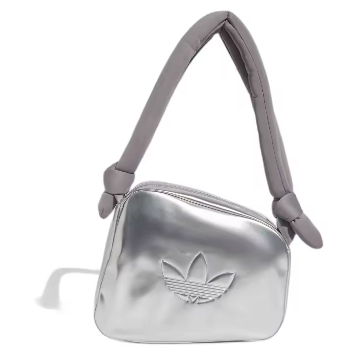 Bolso Adidas Airliner para unisex en color plateado - 1