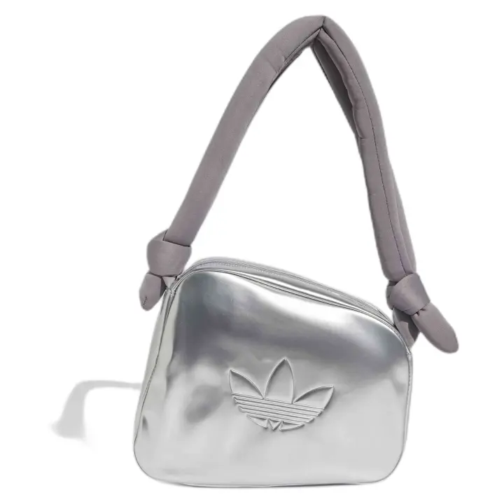 Bolso Adidas Airliner para unisex en color plateado - 1