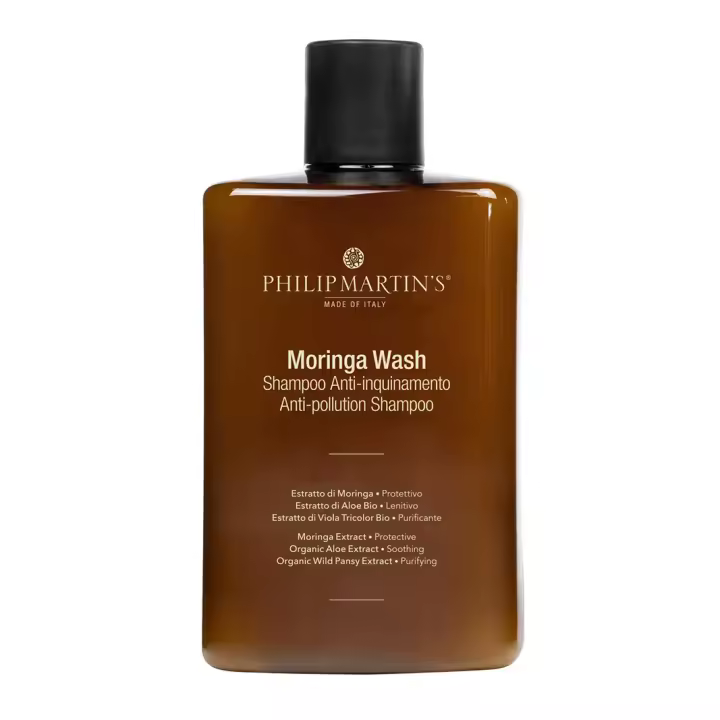 Philip Martin's Moringa Wash 320 Ml. Champú formulado para una profunda limpieza del cabello. Sin sulfatos ni parabenos - 1