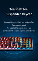 Teclado Con Cable Kadaen KB121 Negro Con Iluminación Colorida 26 Teclas Estilo Té Pomelo Tecla Suspensa Para Juego Y Oficina Universal - details 6