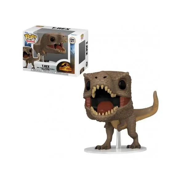 Funko Pop T Rex Jurassic World 1211 - Figura Coleccionable de 10 Cm - Alta Calidad - 1