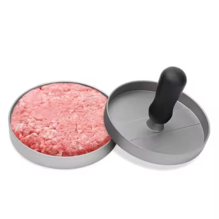 Prensa De Hamburguesas No Adherente Con Papel De Cera Y Horno Para Barbacoa Y Asador Herramienta De Carne Para Cocina - 1