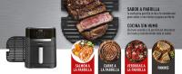Moulinex Easy Fry & Grill 4.2L EZ5058 Freidora de Aire Sin Aceite 2 en 1 para Freír o a la Parrilla, Pantalla Digital Táctil, 8 Programas para Comidas Sanas, App 125 recetas, Negro, hasta 6 personas - details 0