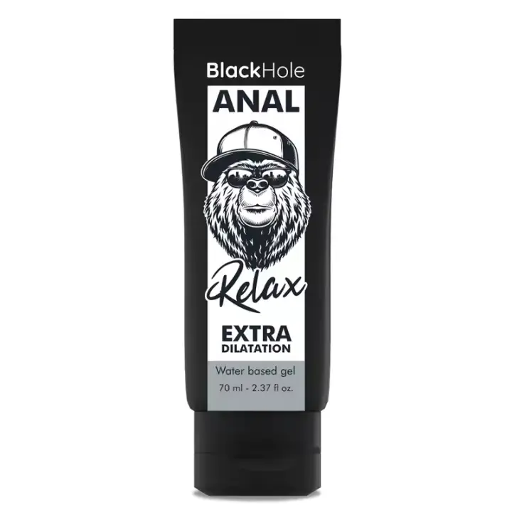 Lubricante Black Hole 70 ml - Dilatador Ano Lubricantes Iniciacion Sexo Anal Aceite Sexual Para Pareja Crema Analgesica de Sexo por el Trasero Liquido Transparente Compatible con Preservativos Gel Base Agua - 1