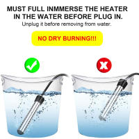 Calentador de Agua Eléctrico de Inmersión Portátil - Potente 1500W, Calentamiento Rápido, Ideal para Camping, Piscinas y Más, Disponible en Colores Negro, Rosa y Amarillo - details 7