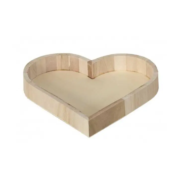 Artemio                             BANDEJA CORAZÓN MADERA ARTEMIO 22x19x3,5 CM - 1