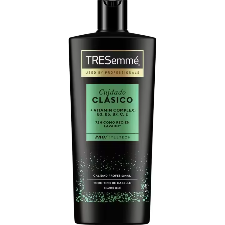 Tresemme champú 685 ml. Cuidado clásico con complejo vitamínico B3, B5, B7, C y E     【ROUA】 - 1