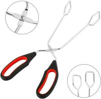 Herramientas De Barbacoa Tijeras Y Pinzas Para Alimentos Con Manija Larga Herramienta Para Girar Alimentos Fácil De Limpiar - details 6