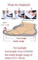 Botas De Nieve Para Niños Invierno Antideslizantes Color Sólido Calientes Con Patrón Suave Y Grueso Bajo Material De Suela RUBBER Talla True Fit Para Edad 4-6Años - details 0