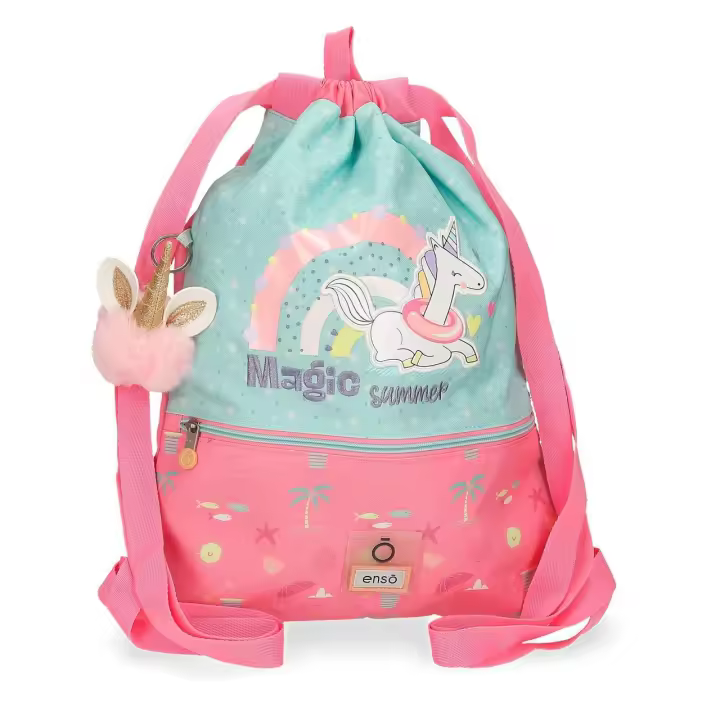 Enso Mochila Saco Y Porta Alimentos Poliéster Magic Summer Multicolor - 1