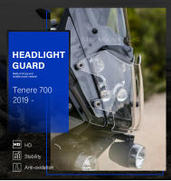 Protector De Faro De Motocicleta Acrílico Para YAMAHA Tenere 700 XT700Z 2019-2022 Cubierta Protectora De Luz Accesorio De Seguridad Para Moto - details 0