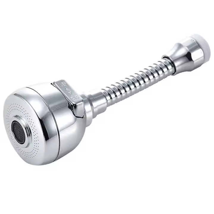 Cocina presión 360 giratoria Grifo aireador Filter conector Boquilla Ahorro de Agua - 1