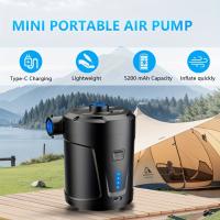 Bomba de Aire Eléctrica para Inflables 5200mAh Bomba de Colchón de Aire Recargable Portátil Mini Inflador/Deflador para Camping al Aire Libre, Cojines Inflables, Camas de Colchón de Aire, Anillo de Natación - details 0