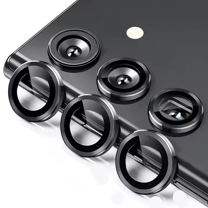 Protector De Cámara Para Samsung Galaxy A36 06S 05S 15 25 35 55 16 Anillo De Metal Con Lente De Vidrio Templado Anti-Rayones Tapa Protectora - 1