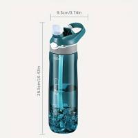 Botella Deportiva De 750ml Con Tapa De Agua Y Conveniente Taza BPA-Free Y Segura Para La Hidratación En El Vía Crucis Ideal Para Camping Y Senderismo - details 6