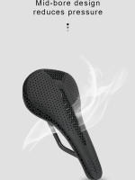 Sillín De Bicicleta RIRO Ultra-Ligero De Fibra De Carbono Con Impresión 3D Asiento De Bicicleta Para Carreras MTB Y Carretera Accesorios De Sillín De Bicicleta Para Hombres Y Mujeres - details 8