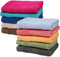 DECASATEXTIL® -Set de 2Toallas de baño, Tamaño Sabanas 100x150cm- 100% algodón - Super Suaves 500g/m2. - details 1