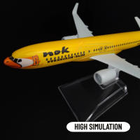 Replica De Avión Metálico a Escala 1:400 Modelo Diecast Del NOK Acolchado En Amarillo Decoración Para Oficina Y Hogar Juguete Para Niños Mayor De 18 Años - details 2