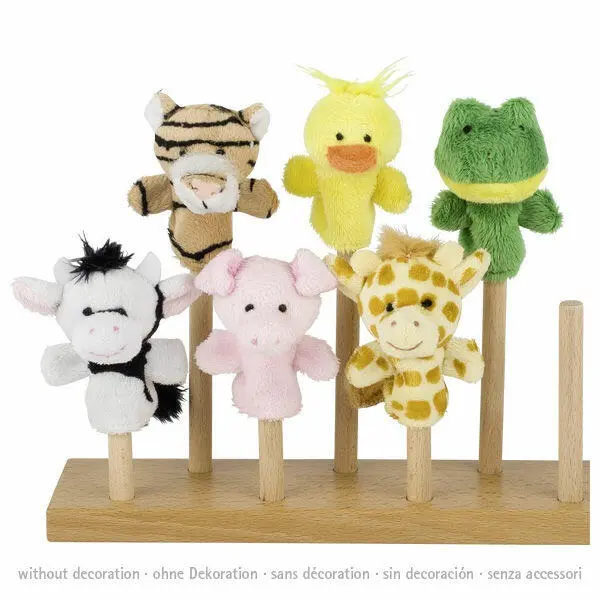 Marionetas de dedo animales salvajes - 1