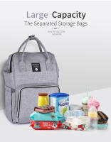 Bolso De Diáspares Para Bebé Insular Gran Capacidad Bolsa De Camarón Para Carrito De Supermercado Estilo Mochila Para Mamá En Embarazo - details 3