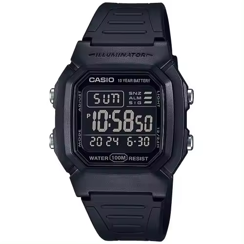 Reloj Digital Vintage Casio W-800H-1B Original Nuevo Envio en menos de 24 horas - 1