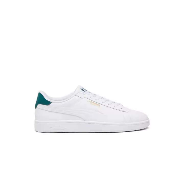 Zapatilla Puma M Smash 3.0 L Blanco/Verde - 1