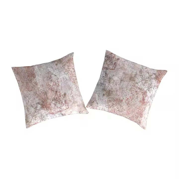GUY LAROCHE - 2 cuadrantes 1005 algodón percal OBA 65x65 cm - 1