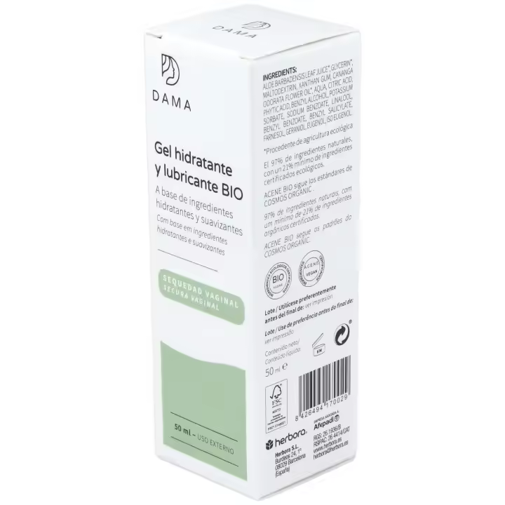 Herbora Dama Gel Hidratante Lubricante Bio 50Ml - 1
