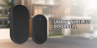 Timbre De Puerta Inalámbrico IP55 Impermeable Con 32 Canciones Diferentes Y Ajuste De Volumen 4 Niveles Batería Incluida Fuers M558 - details 0