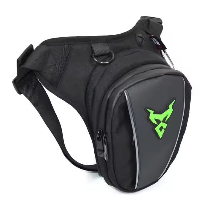 Bolsa De Pierna Impermeable Para Motocicleta Con Cinturón De Bum Estilo Militar Táctico Para Viajes Bolsa De Teléfono Móvil Fanny Pack - 1