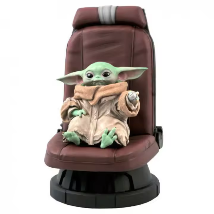 STAR WARS ESTATUA PREMIUM THE CHILD GROGU 1:2 THE MANDALORIAN ESCULTURA DE LUJO - 1