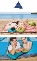 WESTTUNE Almohada Portátil Inflable Ultraligera Para Camping Y Viajes Soporte Para Cuello Y Lumbar Equipo Protector De Descanso Exterior - details 5