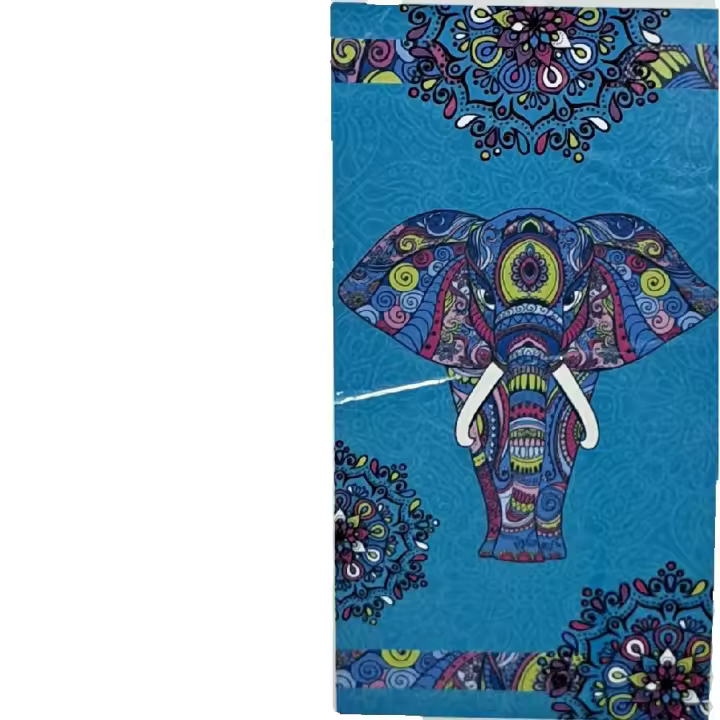 Toalla de playa elefante,Toalla de baño grande,MICROFIBRA 100% POLYESTER,MEDIDAS 95x175cm,cm,fespu - 1