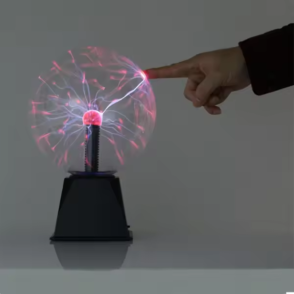 Voe activado Electrostat bola USB Plasma noche luz Mag V - 1