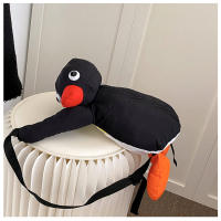 Mochila De Peluche Pingüino 38cm Juguete De Peluche Suave Para Niñas Regalo De Cumpleaños Bolsa De Hombro Animal De Peluche Unisex - details 17