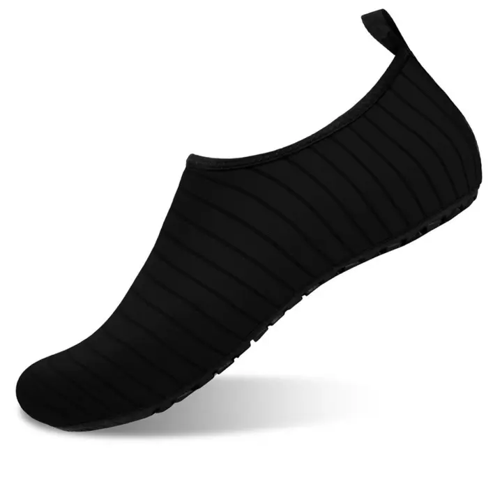 Zapatos para agua, zapatos de playa, zapatos acuáticos, playa, surf, buceo, natación, zapatos descalzos, secado rápido, ligeros, suela de goma duradera, talla 38/39 - 1
