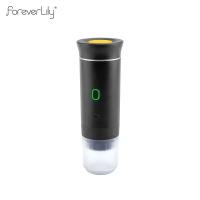 Máquina De Café Espresso Portátil 3 En 1 Eléctrica Sin Cable Capaz De Triturar Cápsulas Ideal Para Viajes Y Camping - details 15