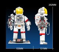 Bloques De Construcción Wandering Earth II Figuras De Astronauta Vehículo Lunar Transportador De Luna Estación Espacial Juguetes Para Niños Regalo - details 5