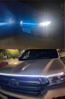 Luz De Báscula LED Para Coche Luz De Día Para Conducción Decorativa De Tapa Del Motor Guía Accesorios De Decoración - details 8