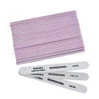 Kit Profesional De Archos Para Uñas 3/5/10pcs Sandía Negra 80/100/180 Grados Lijadores De Uñas De Acrílico Para Pulir Y Esmalte - details 3
