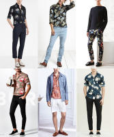 Camisa De Seda Barry Wang Para Hombres Cuello En V Manga Larga Estilo Slim Fit Colores Blancos Y Negros Top Casual Transpirable - details 22
