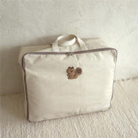 Bolsa De Mano De Oso Lindo Para Niños Organizador Impermeable De Bolsas De Almacenamiento De Ropa De Bebé Bolsa De Viaje De Jardín De Infantes Tamaño Medio Estilo Tote Bag - details 16