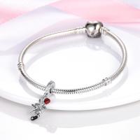 Encanto De Colgante De Árbol De Familia Platinado En Plata Para Pulsera De Bangle Y Collar DIY Regalo Con Doble Vuelo Aéreo - details 107
