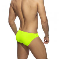 Bragas De Natación Para Hombres Sexy Sólido Low-Waist Con Empuñadura Y Acolchado Shorts De Playa Surfismo Baño Deportivo De Polyester Y Spandex - details 30