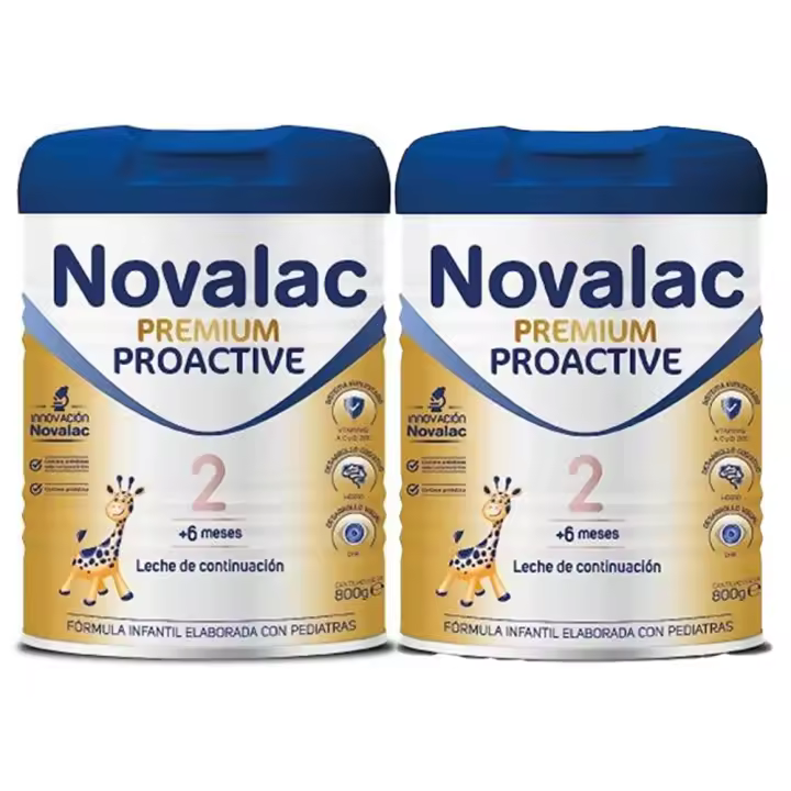 Novalac Premium Proactive 2 Leche 800 gr Duplo - 1