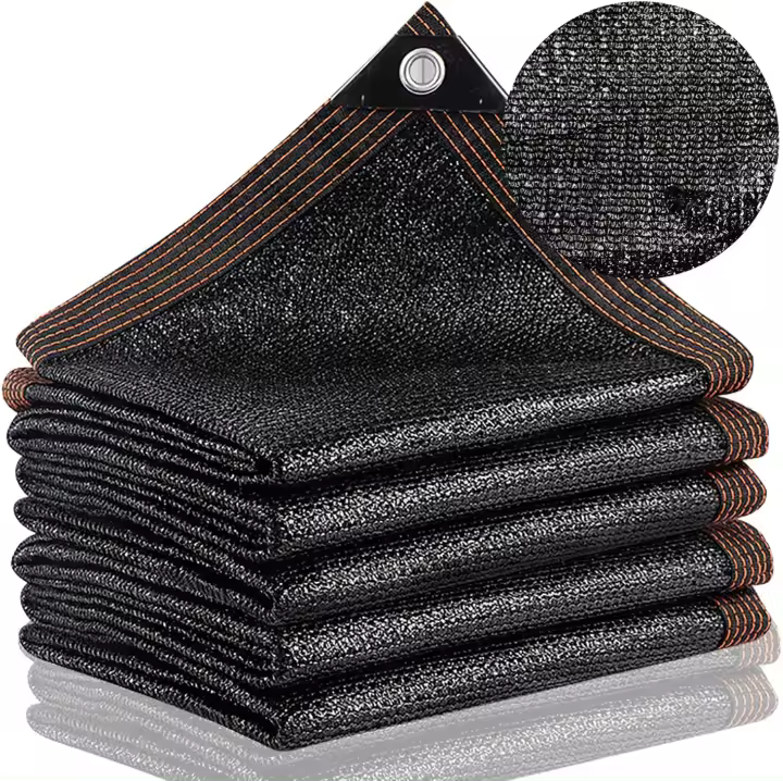 Red de Sombra, 4x6m Malla Sombra 95% UV Toldo Vela de Sombra, PañO de Sombra Invernaderos Cortavientos para Cubrir con Ojales, para Invernadero/Jardín/Pérgola/Patio Césped - 1