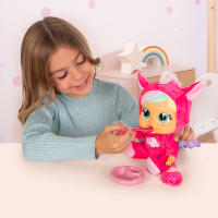 BEBÉS LLORONES Loving Care Fantasy Hannah | Muñeca bebé Que Llora lágrimas de Verdad con Pijama y 3 Accesorios - Juguete y Regalo para Niños y Niñas de 3 Años - details 3