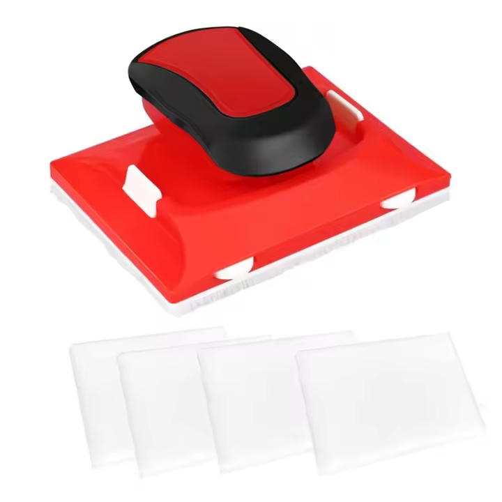 Recortadora de Bordes de Pintura con 4 almohadillas de repuesto, aplicador de almohadilla de Pintura, recortadora de Bordes y Esquinas de pared lavable - 1